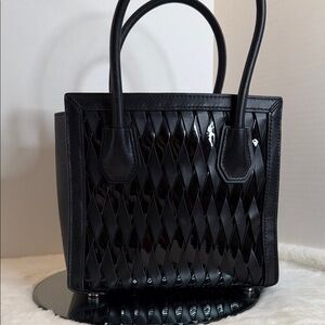 Michael Kors Mercer Studio Messenger Bag Black Medium